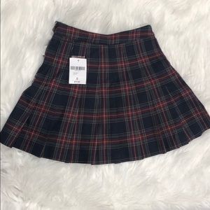 Plaid skirt